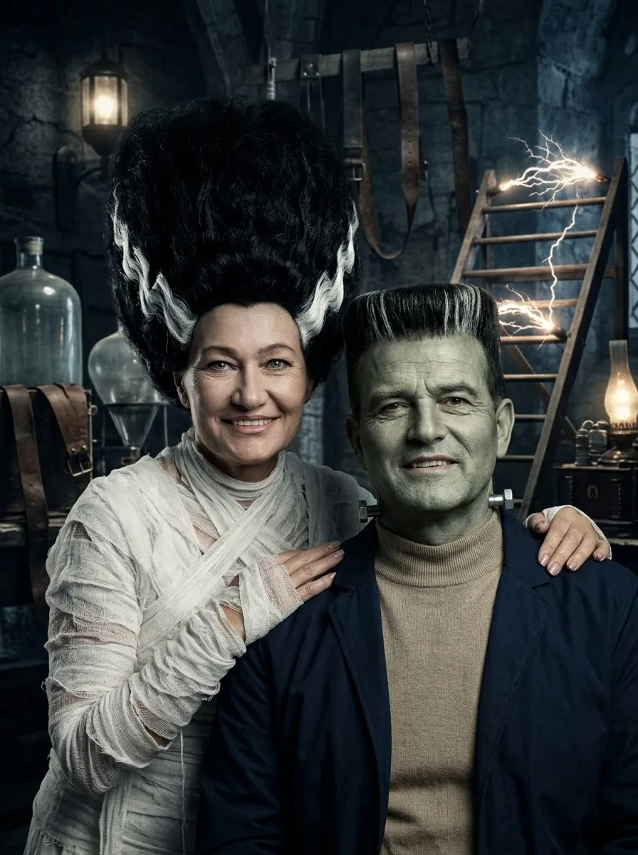 After: Frankenstein + Bride (couples)